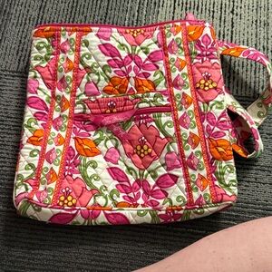 Vera Bradley Pink and Orange Floral Tote